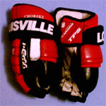 Tom Chorske New Jersey Devils Game Used Gloves
