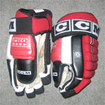 Cale Hulse New Jersey Devils Game Used Gloves