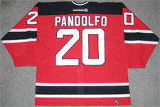 Jay Pandolfo 2003-04 Game Worn New Jersey Devils Jersey