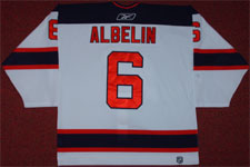 Tommy Albelin 2005-06 Game Worn New Jersey Devils Jersey