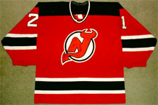 Randy McKay 1994-95 Game Worn New Jersey Devils Jersey