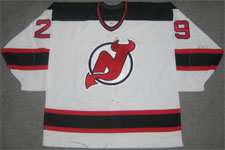 Shawn Chambers 1995-96 Game Worn New Jersey Devils Jersey