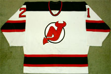 2002-03 Jeff Friesen Game Worn New Jersey Devils Jersey.  Hockey, Lot  #41164