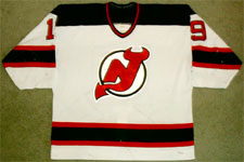 Bobby Carpenter 1996-97 Game Worn New Jersey Devils Jersey