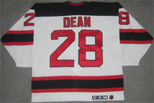 Kevin Dean 1996-97 Game Worn New Jersey Devils Jersey