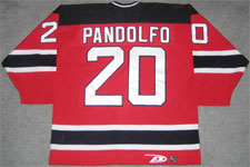 Jay Pandolfo 1999-00 Game Worn New Jersey Devils Jersey