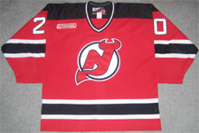 Jay Pandolfo 1999-00 Game Worn New Jersey Devils Jersey