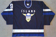Mighty Ducks D2 Movie Team USA Ice Hockey Jersey Red Blue – Jersey
